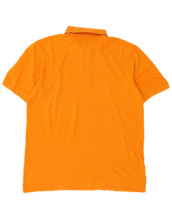 Kappa herre poloshirt XL orange bomuld
