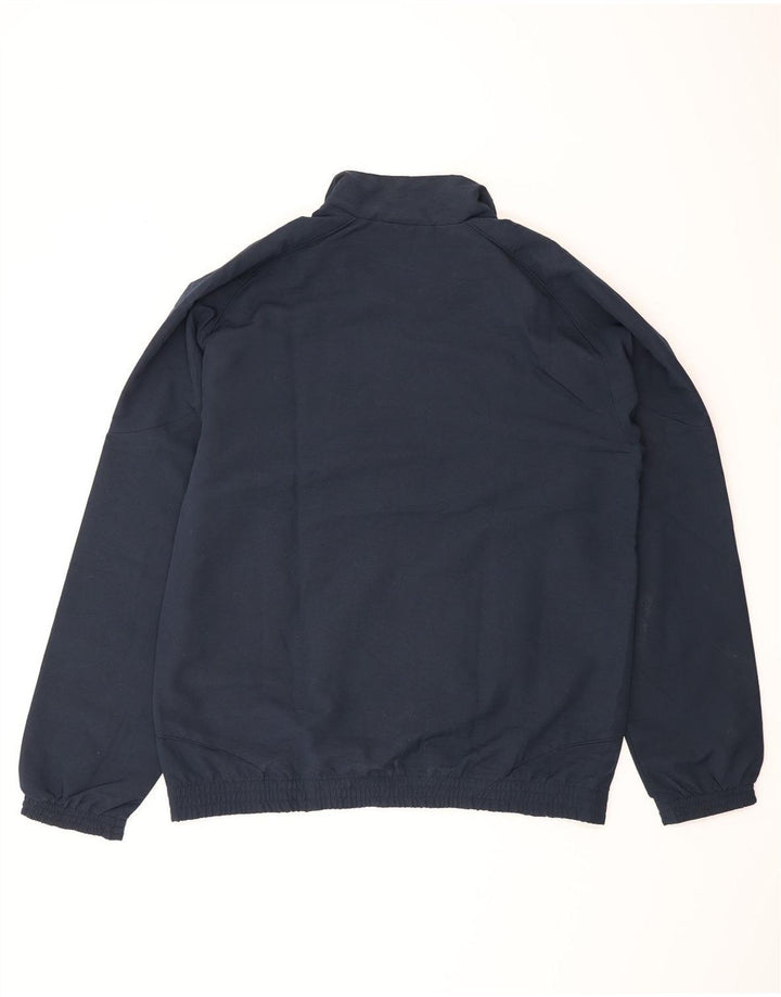 Adidas fuld træningsdragt til mænd UK 42/44 Large Navy Blue Polyester