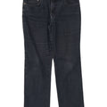 Trussardi lige jeans til kvinder W30 L28 marineblå bomuld