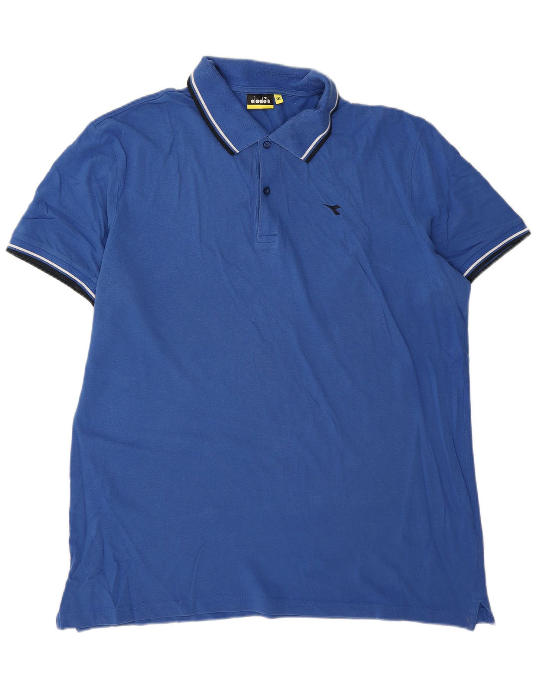 Diadora herre poloskjorte 3XL blå bomuld