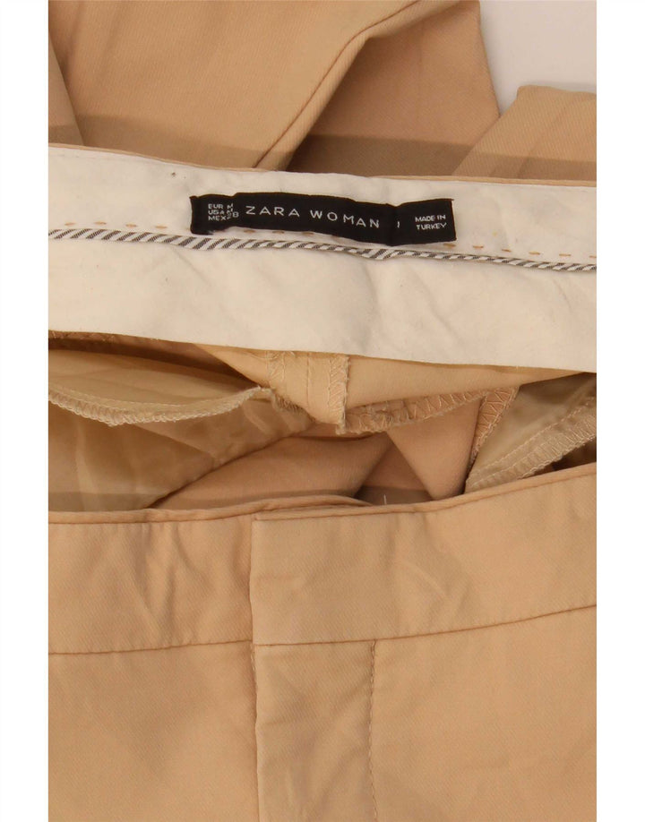 Zara Dame Slim Chino Bukser Medium W32 L26 Beige