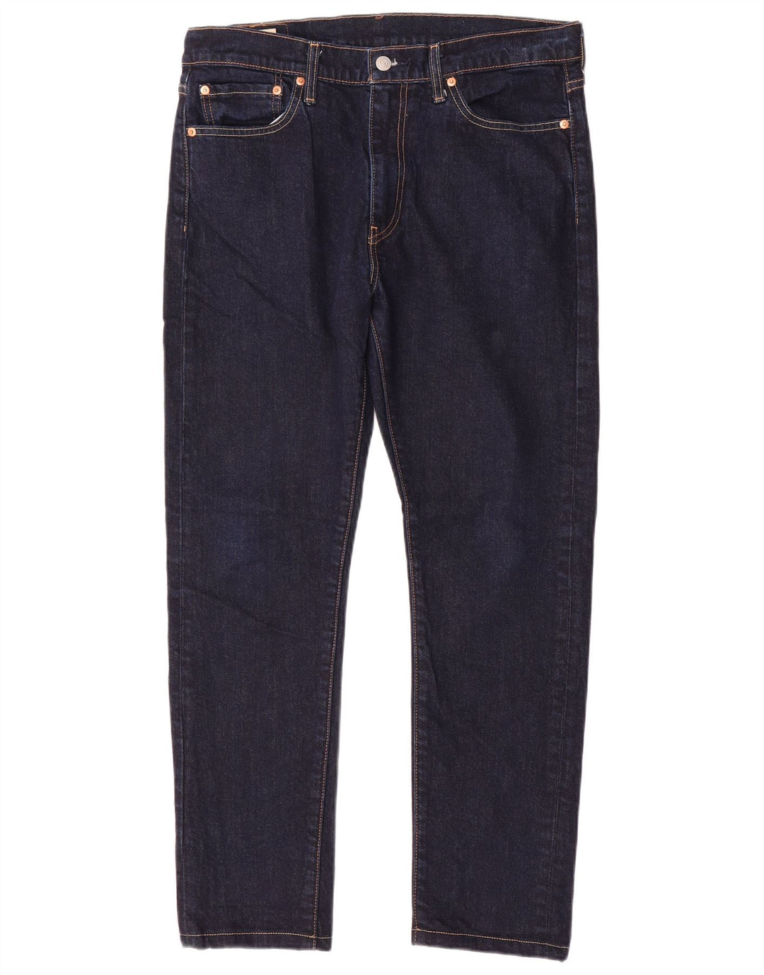 LEVI'S Herre 510 Skinny Jeans W33 L28 Marineblå Bomuld