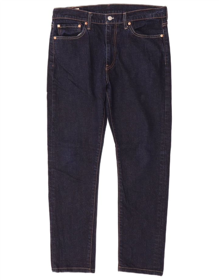 LEVI'S Herre 510 Skinny Jeans W33 L28 Marineblå Bomuld