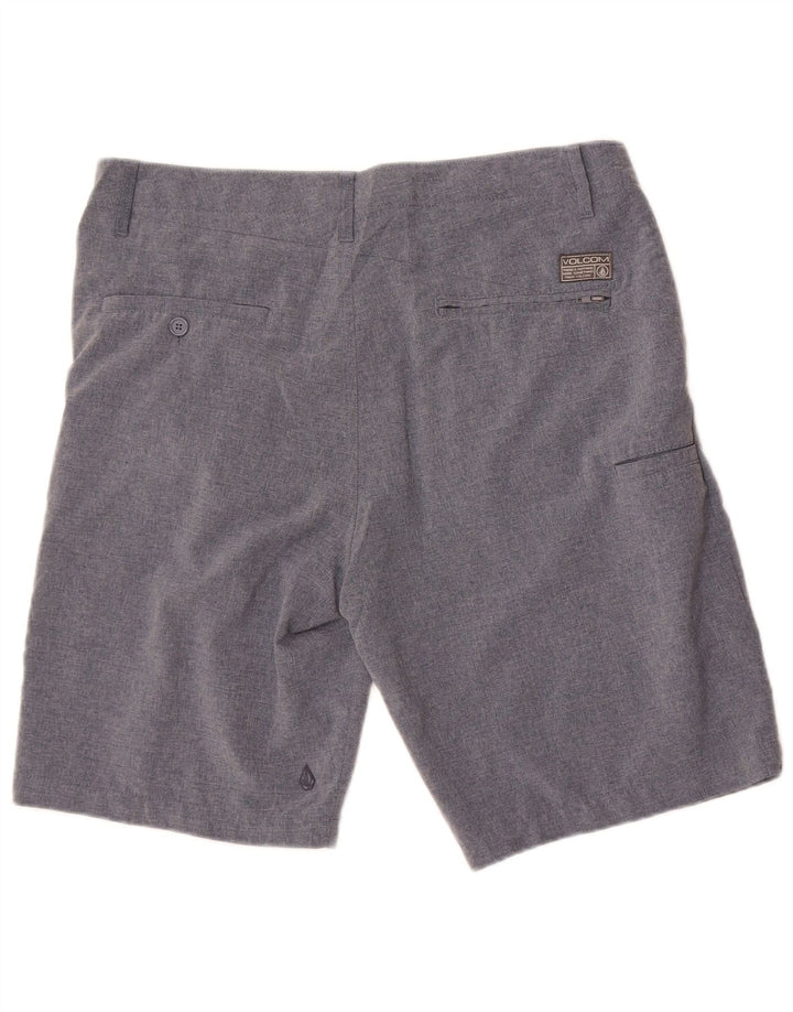 Volcom Herre Cargo Shorts W33 Medium Navy Blue Polyester