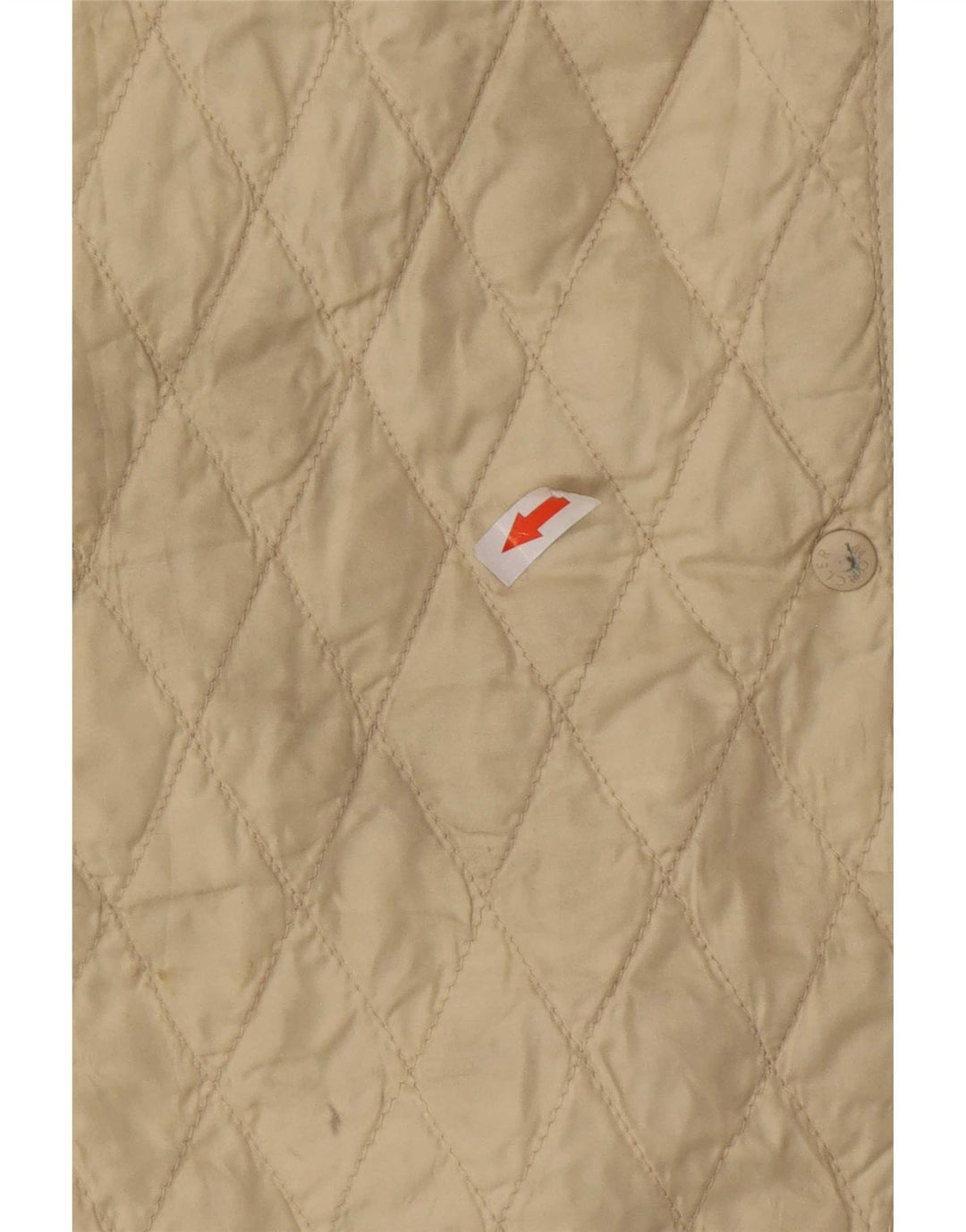 Moncler Dame Quiltet Jakke Størrelse 4 XL Beige