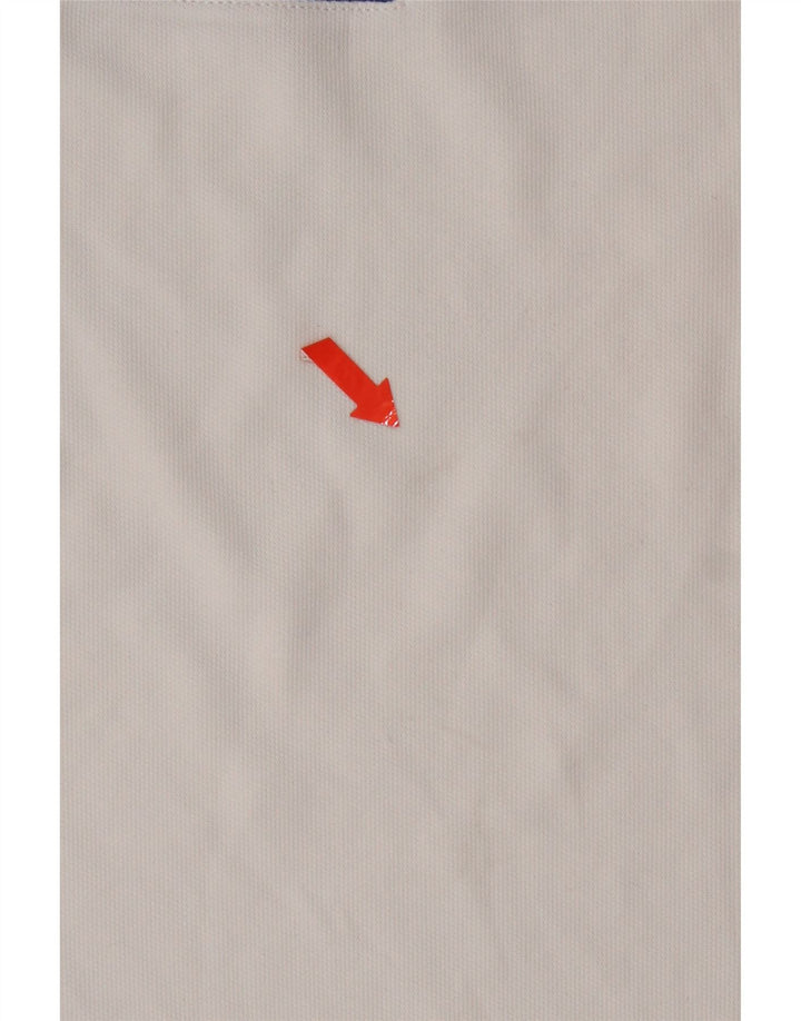 Lacoste herre poloskjorte str. 3 Lille hvid Colourblock Polyester