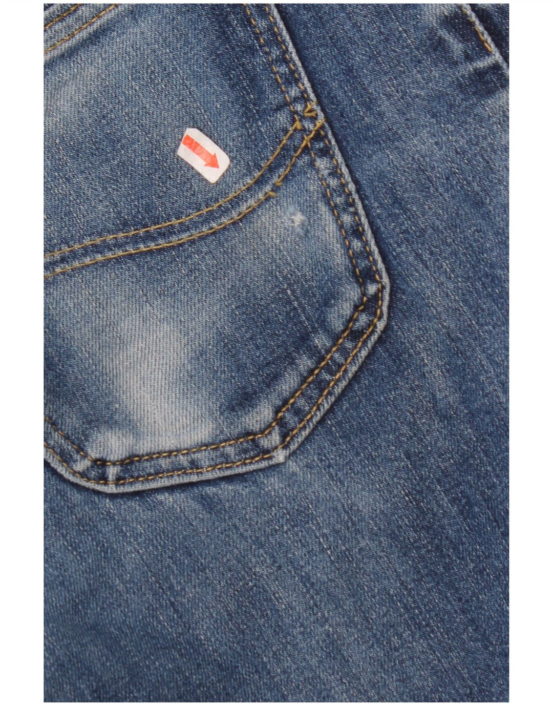 LEE Herre Brooklyn Straight Jeans W36 L36 Blå Bomuld