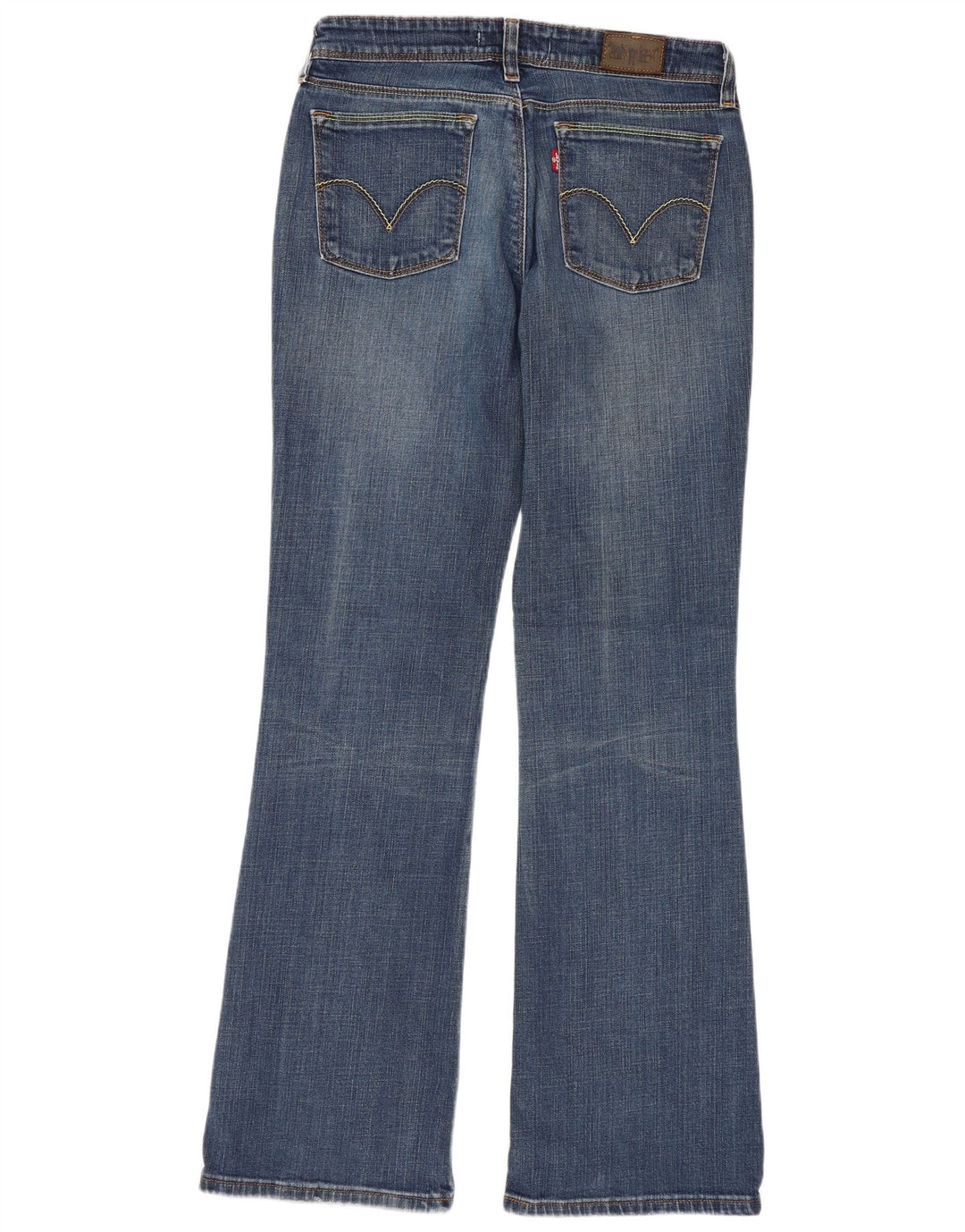 Levi's Dame 572 Bootcut Jeans W32 L32 Blå Bomuld
