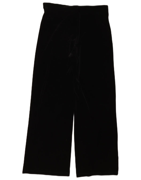 Marks & Spencer Kvinder Casual Bukser med brede ben UK 14 Medium W34 L30 Sort