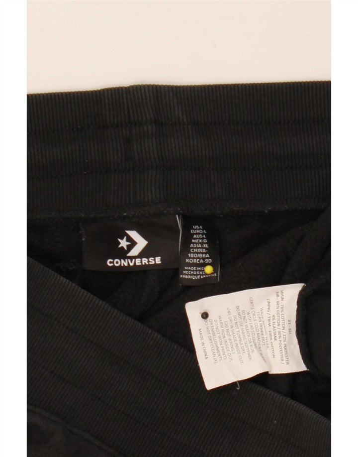 Converse Herre træningsdragt Bukser Joggers Large Sort Bomuld