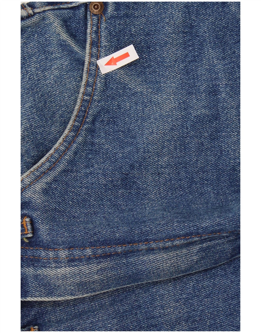 RIFLE Dame denim nederdel W28 Medium Blue Bomuld