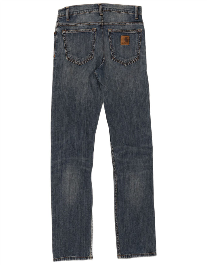 Carhartt lige damejeans W29 L34 blå bomuld