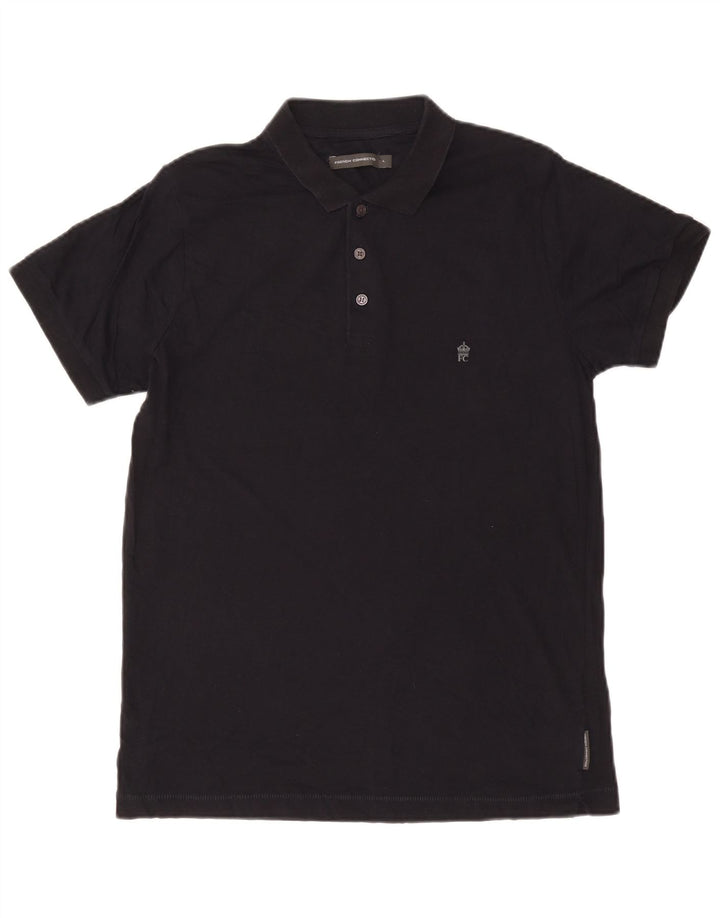 French Connection Herre poloshirt Stor marineblå bomuld