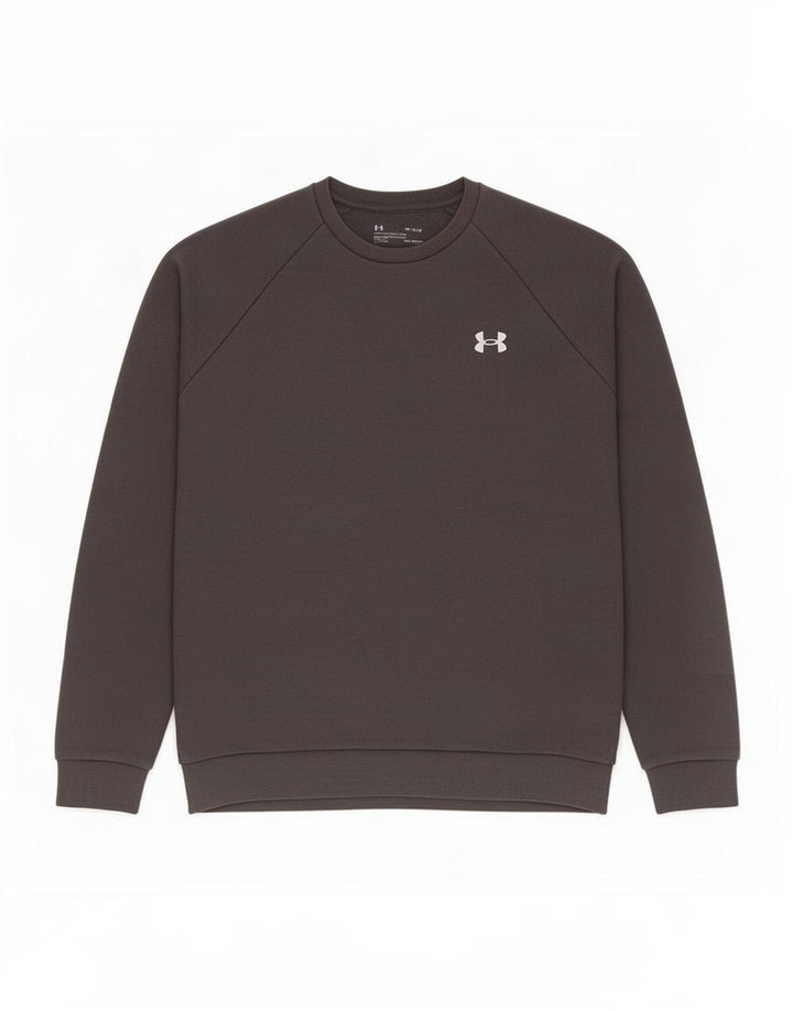 Under Armour Herre Sweatshirt Jumper Medium Grå Bomuld