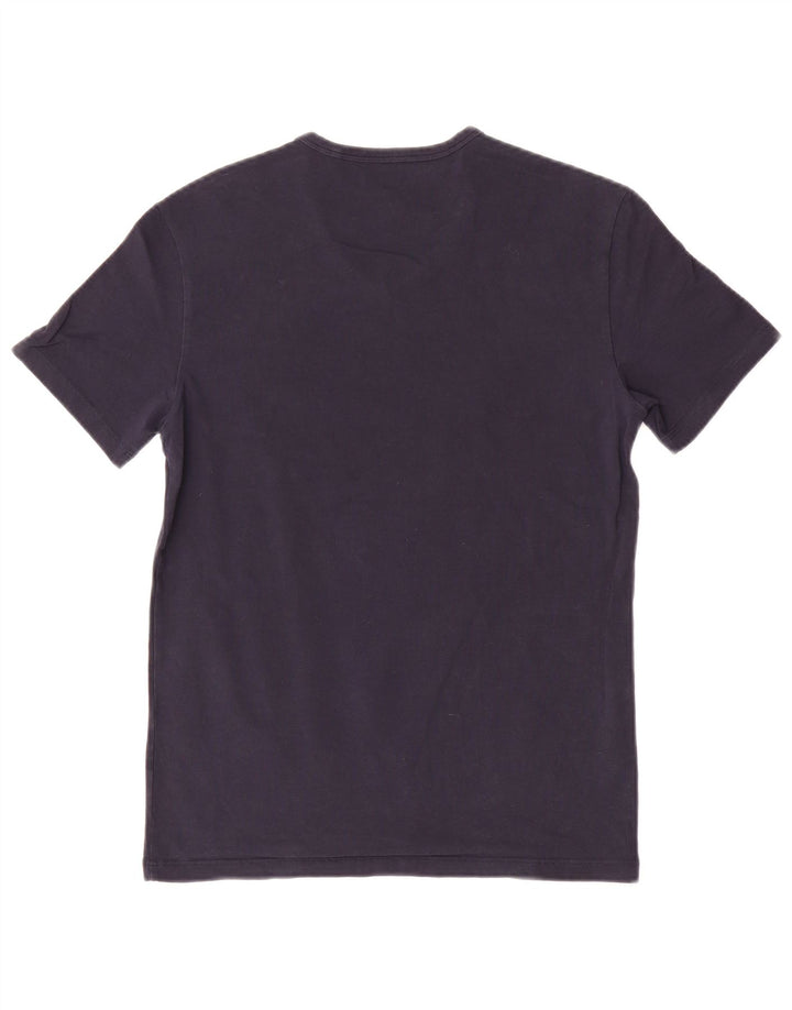 Guess Grafisk T-shirt til mænd, medium marineblå