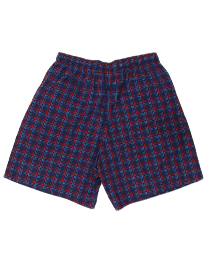 Adidas Sportshorts til mænd Medium Navyblå Ternet polyester
