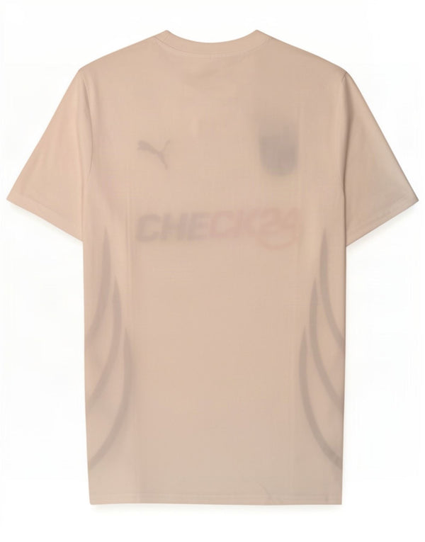 Puma Mens Deutshland Graphic T-Shirt Top Small White Polyester