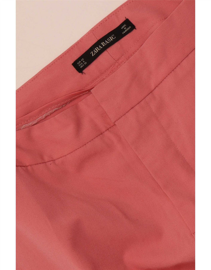 Zara Lige Chinobukser til kvinder EU 40 Medium W30 L26 Pink