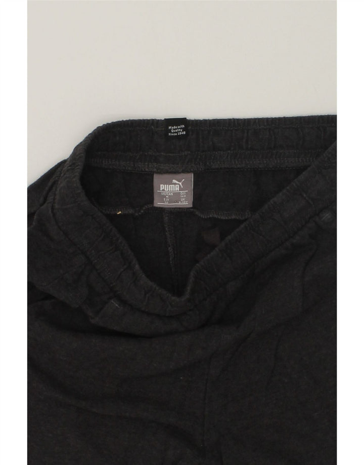 PUMA Boys Graphic Sport Shorts 9-10 Years Grey Cotton | Vintage Puma | Thrift | Second-Hand Puma | Used Clothing | Messina Hembry 