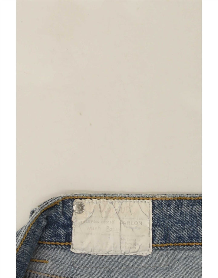 Dondup Dame Slim Jeans W28 L27 Blå Bomuld