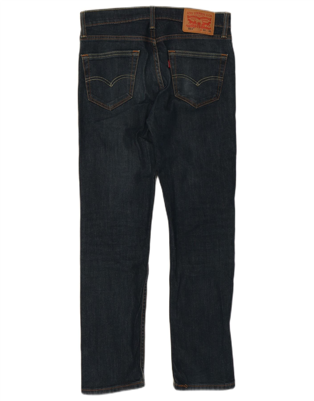 Levi's Herre 511 Slim Jeans W30 L28 Marineblå Bomuld