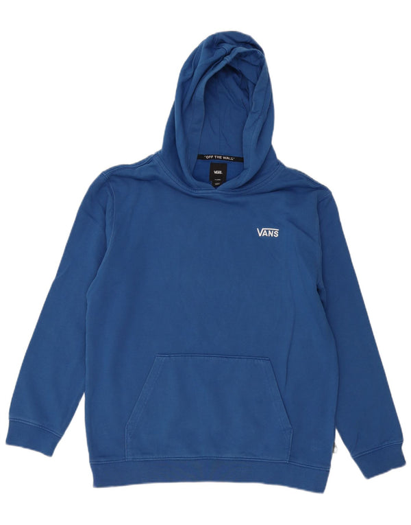 Vans Boys Hoodie Jumper 14-15 år XL Blå Bomuld