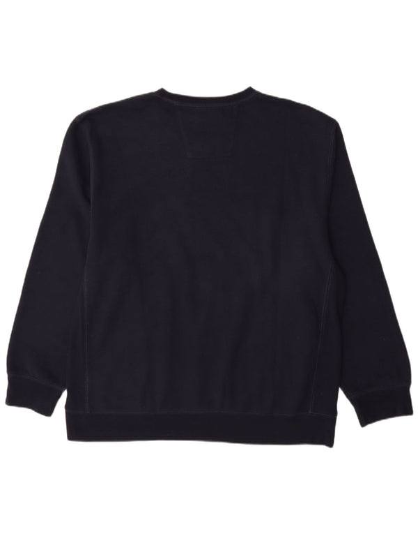 NAUTICA Sweatshirt til mænd 2XL Marineblå Bomuld