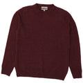 Marks & Spencer Herre sweater med rund hals, stor Bourgogne uld