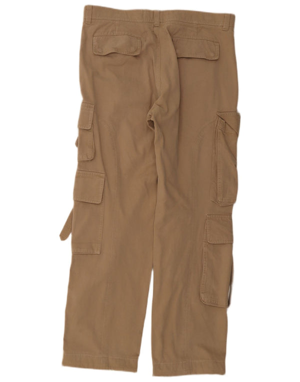 Gazzarrini Straight Cargo Bukser til mænd IT 52 XL W34 L32 Beige Bomuld