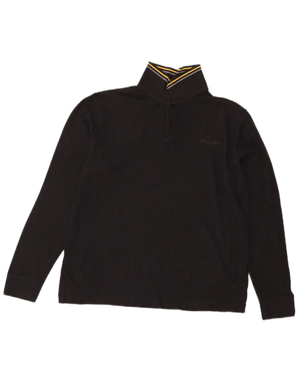 Lotto Langærmet Polo Shirt til mænd Stor Sort