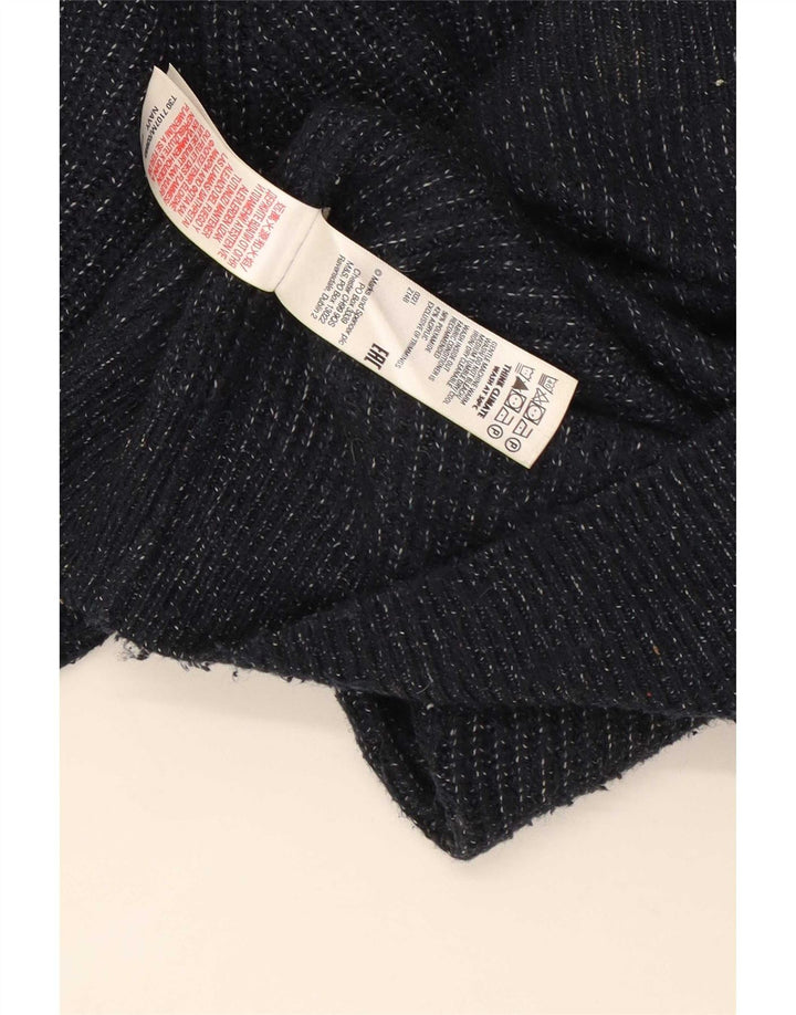 Marks & Spencer Herre sweater med rund hals XL marineblå polyamid