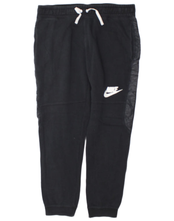 Nike Mens Tracksuit Trousers Joggers Large Navy Blue Cotton