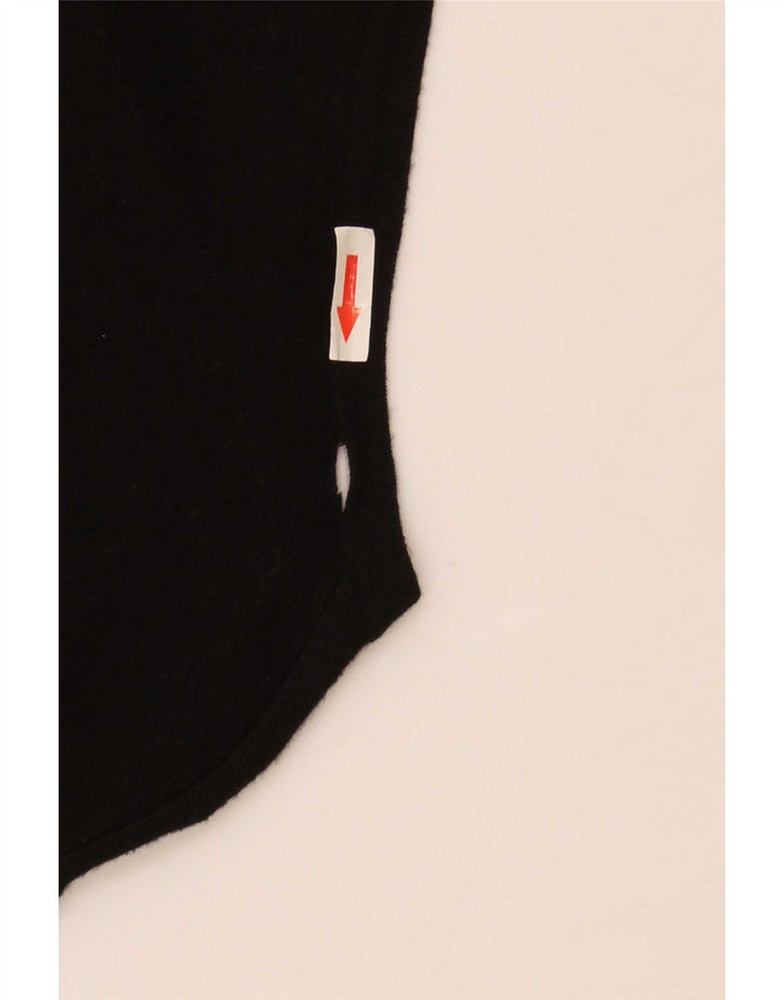 Marks & Spencer Dame Cardigan Sweater UK 16 Large Black Viscose