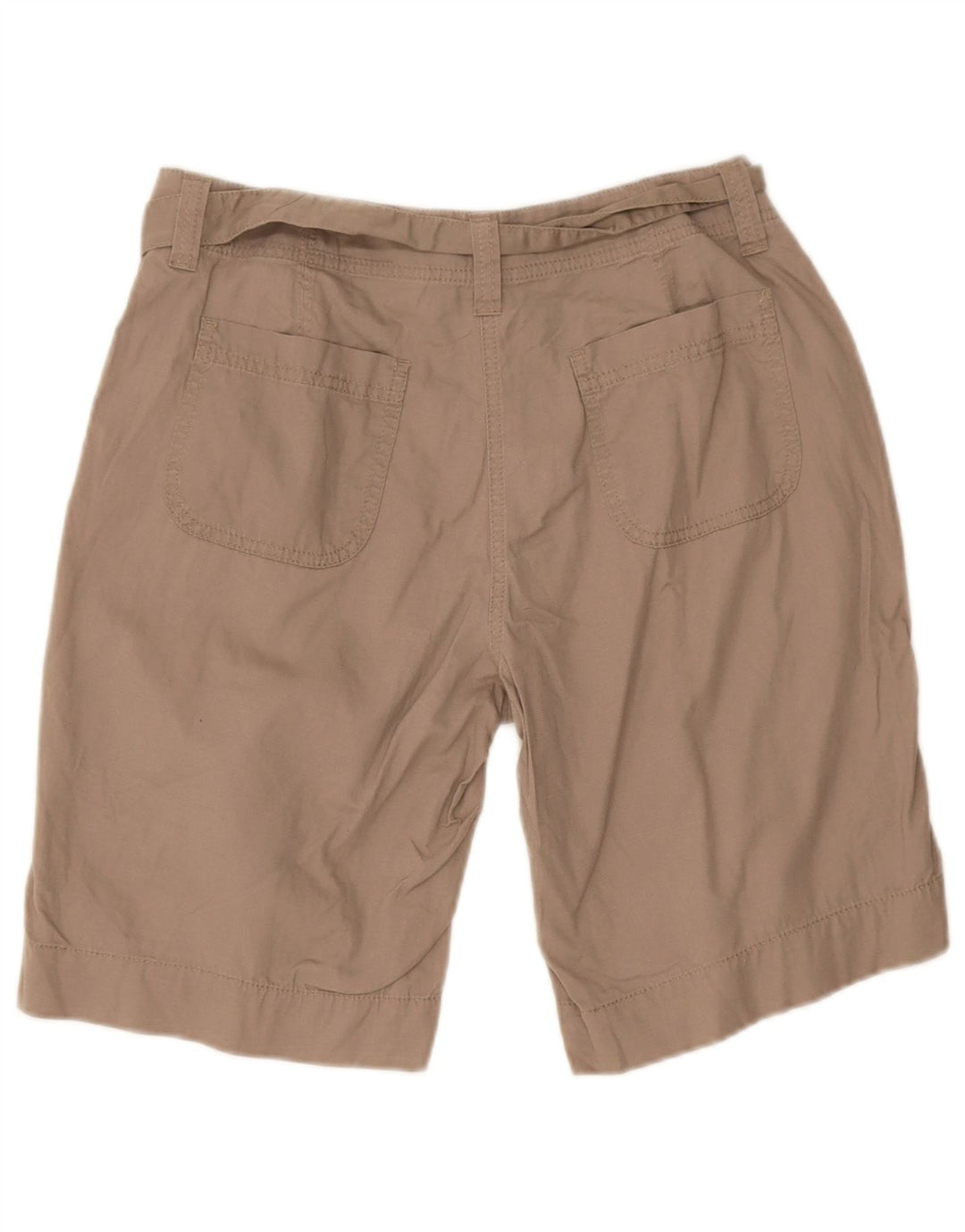 Marks & Spencer Kvinder Casual Shorts UK 12 Medium W30 Grå Bomuld