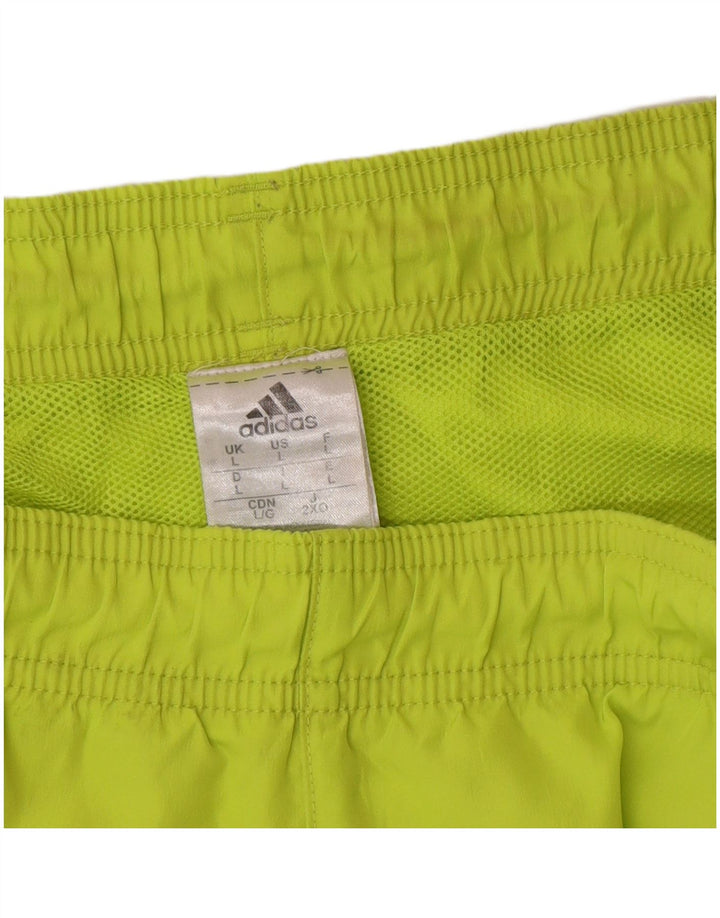 Adidas Sportsshorts til mænd Large Grøn polyester