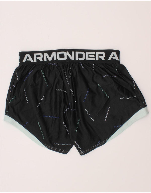 Under Armour piger grafiske sportsshorts 9-10 år Medium Sort