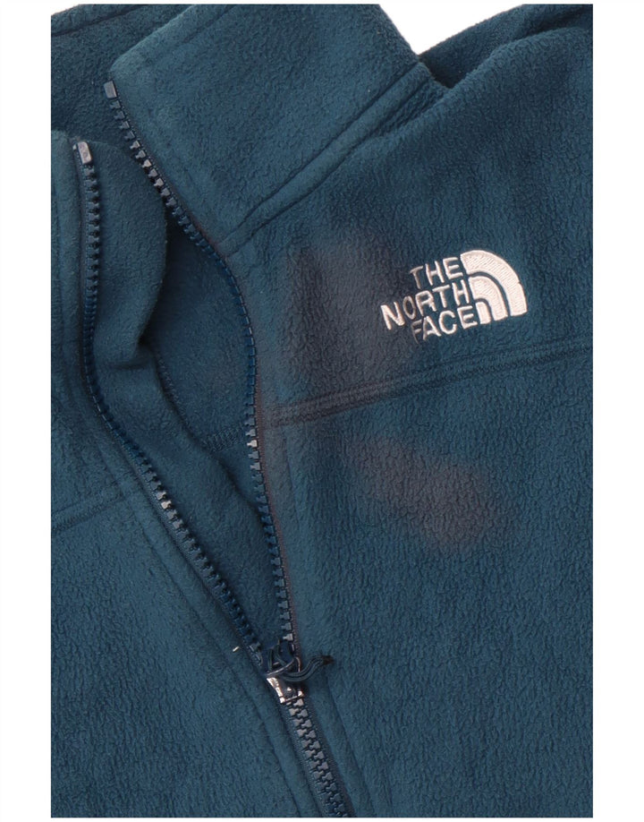 The North Face Herre Liner Fleecejakke UK 36 Small Blue Polyester