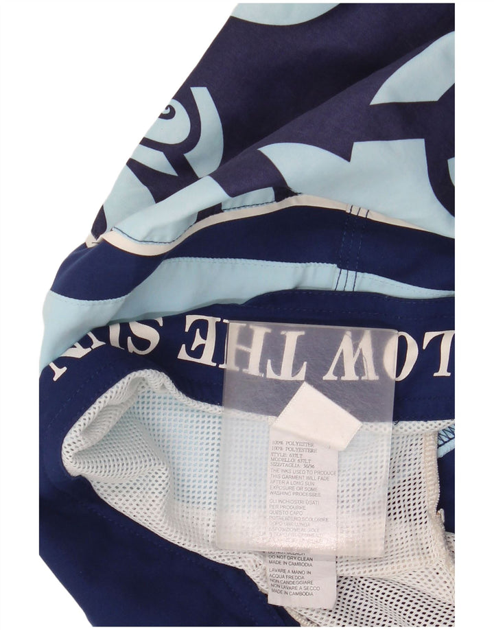 Sundek Badeshorts til mænd Large Navy Blue Colourblock Polyester