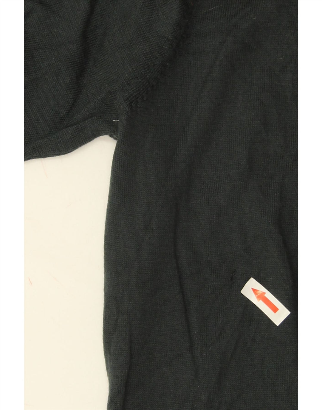 Marks & Spencer Herre Zip Neck Jumper Sweater Stor Grøn Merinould