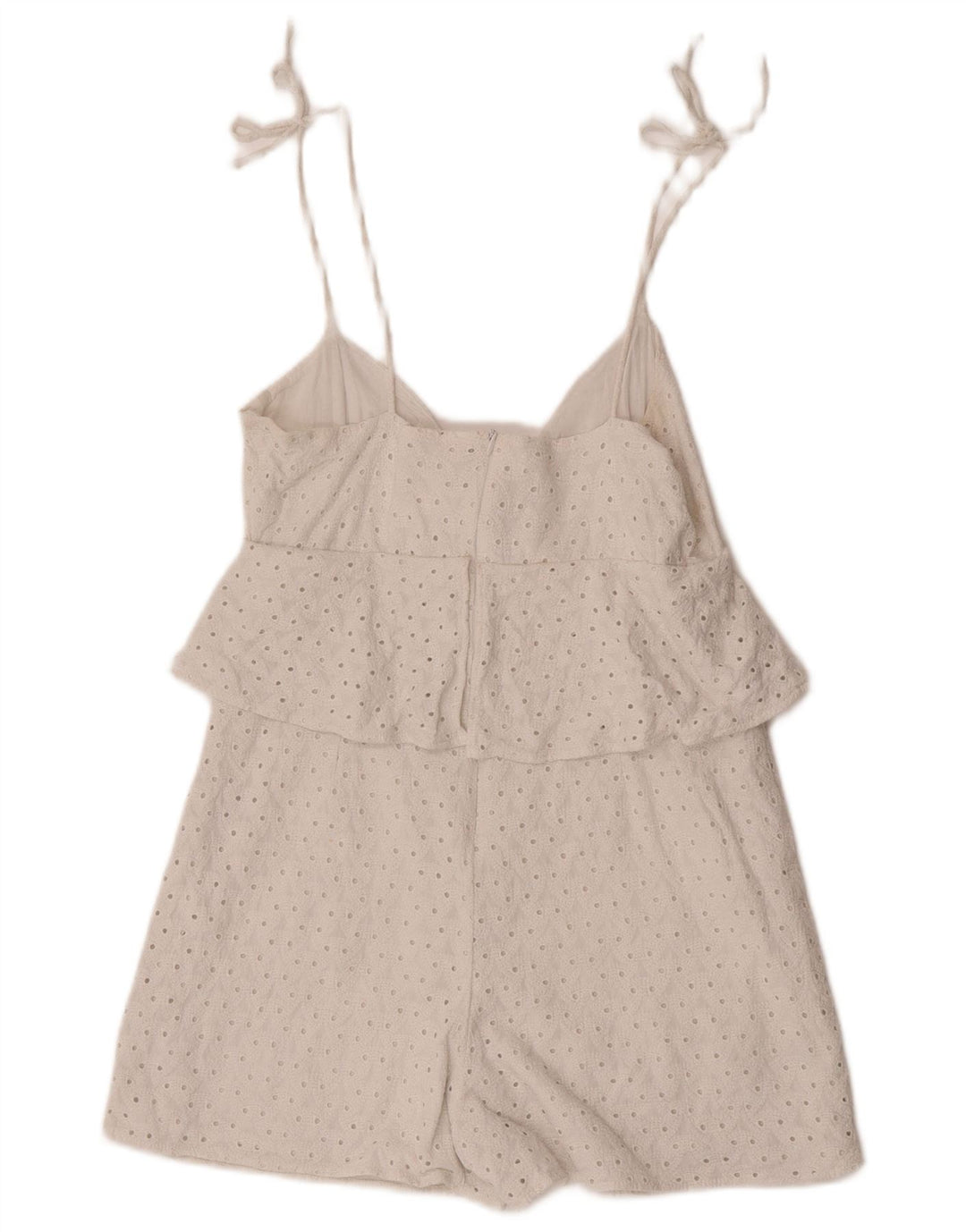 Zara Dame Playsuit UK 10 Small White