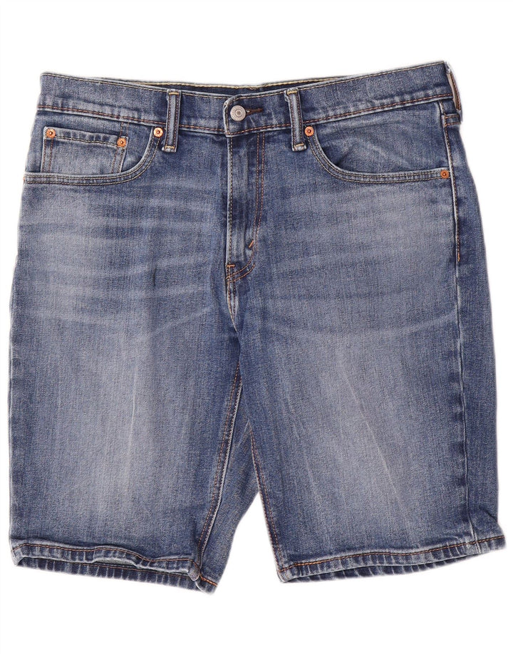 Levi's Herre 541 denimshorts W32 mellemblå bomuld