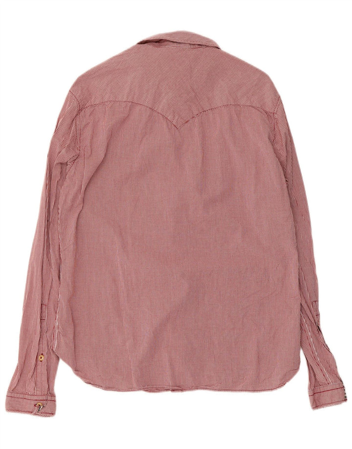 Levi's Herreskjorte Medium Rød Gingham Bomuld