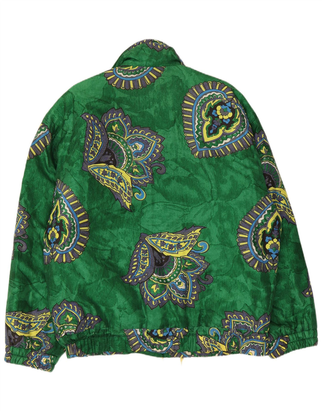 HEAD Herre Grafisk Anorak Jacket UK 40 Large Green Paisley