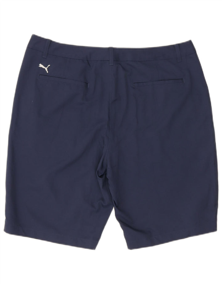 Puma Herre Chino Shorts W36 Large Navy Blue Polyester