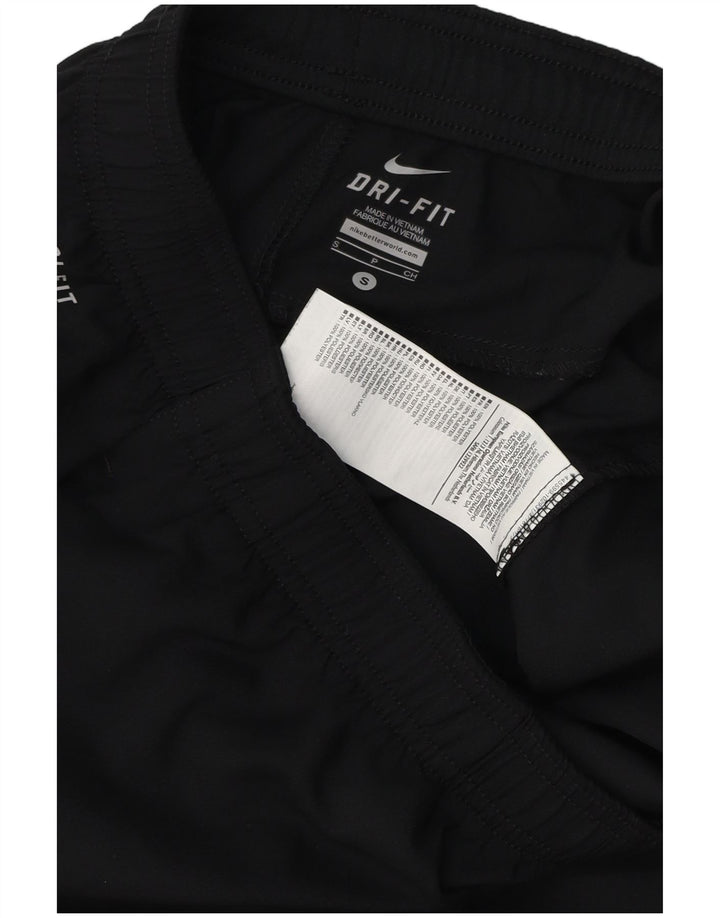 Nike Dri Fit sportsshorts til mænd Small Black Colourblock Polyester