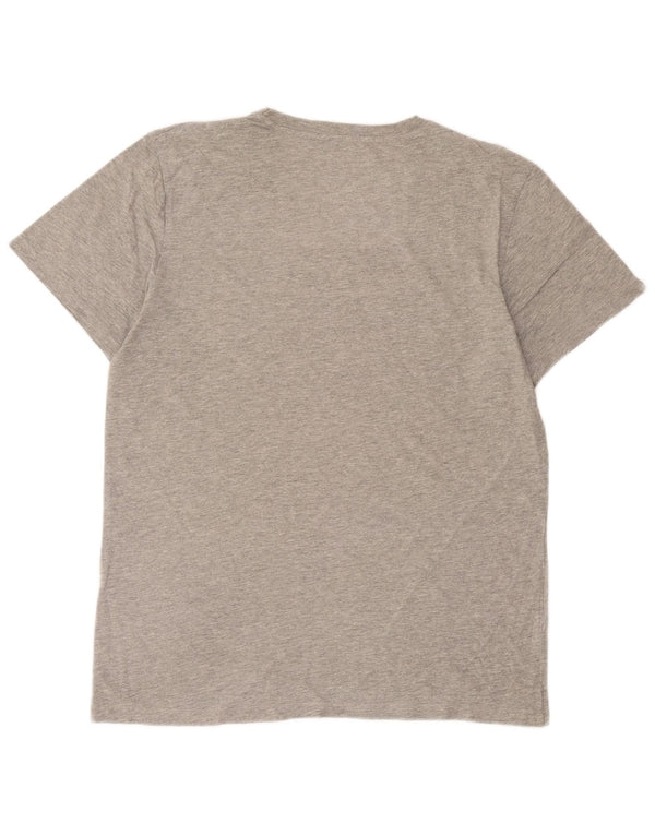 Jack & Jones Herre grafisk T-shirt Top mellemgrå