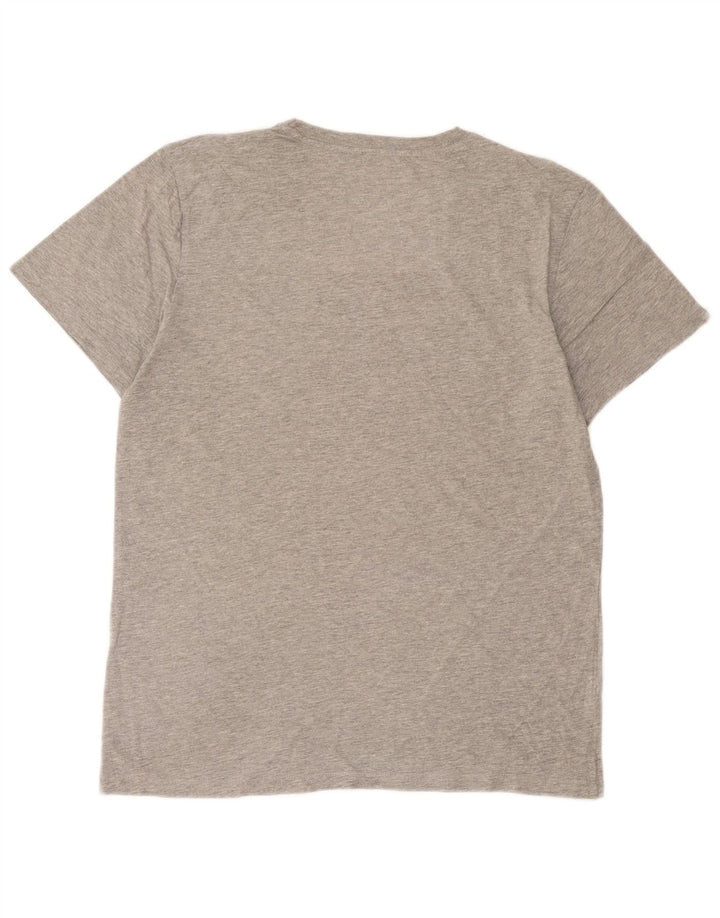 Jack & Jones Herre grafisk T-shirt Top mellemgrå