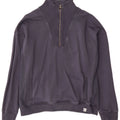 Fat Face Herre Zip Neck Sweatshirt Jumper Medium Navy Blue