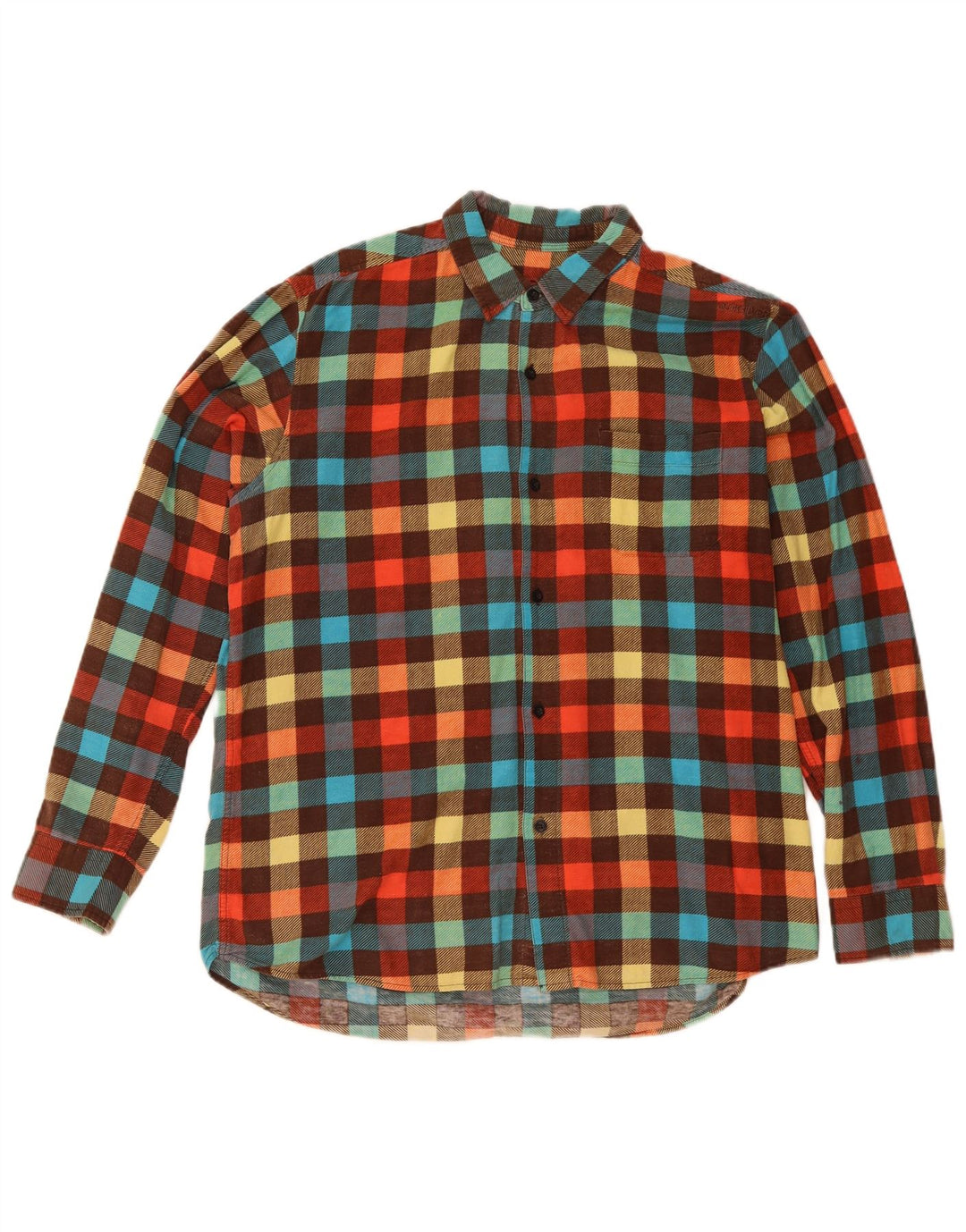 Quiksilver herre flannel skjorte medium flerfarvet ternet