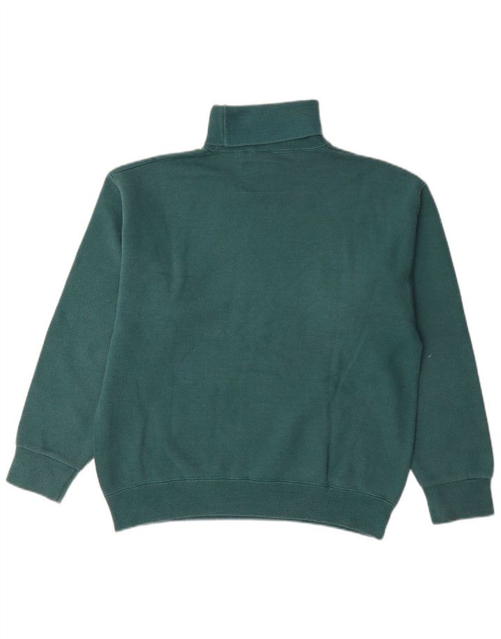 Champion Herre Rullehals Sweatshirt Jumper Medium Grøn Bomuld